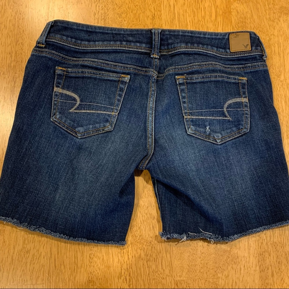 American Eagle Stretch Jean Shorts 10 - Picture 4 of 7